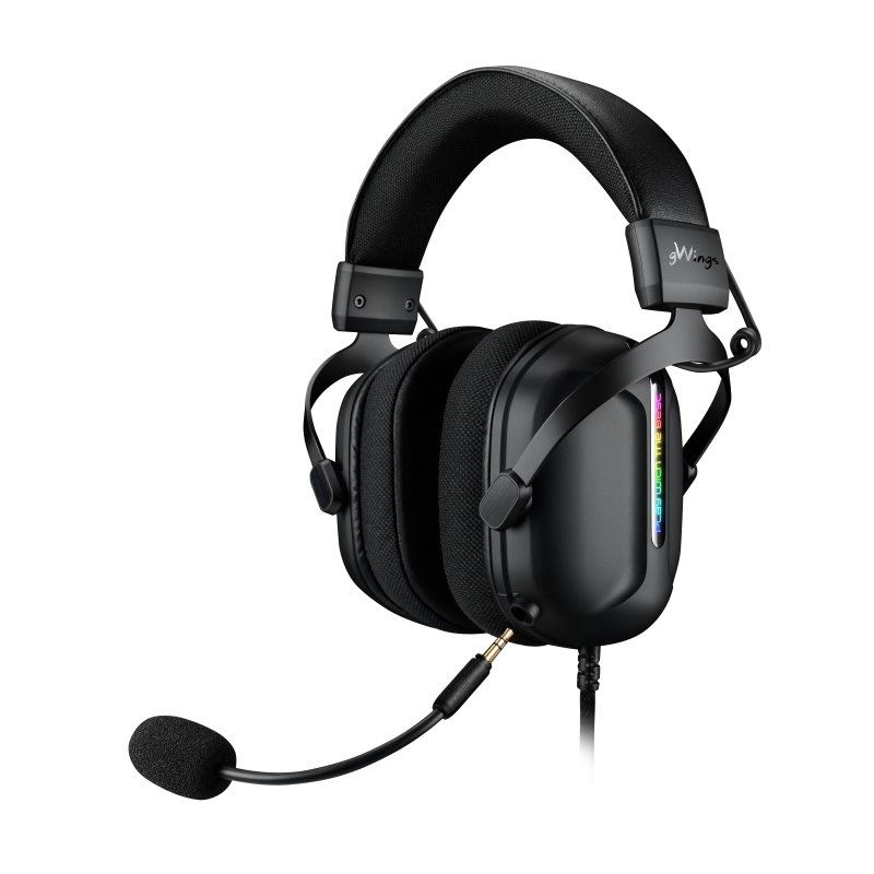 Слушалки GWings GW930hs, черни