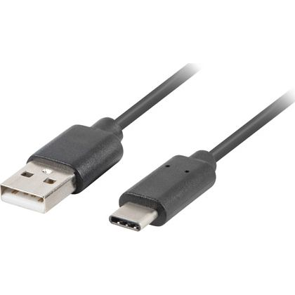 Kábel Lanberg USB - USB typ C 3 m čierny