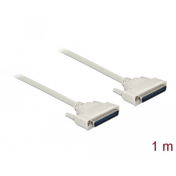 Delock Serielles Kabel D-Sub 37 Stecker zu Stecker 1 m