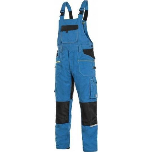 STRETCH Kantáros Munkásnadrág - 52 Királykék/Fekete (BHP CX214845)