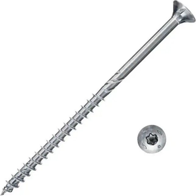 Fischer 670280 Power-Fast II Szorítólemezes csavarok 4.5 mm 80 mm T-profil Acél Galvanikusan cinkezett 500 db (670280)
