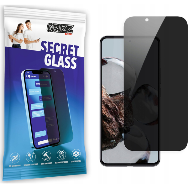 GrizzGlass Szkło prywatyzujące GrizzGlass SecretGlass Xiaomi 12T Pro