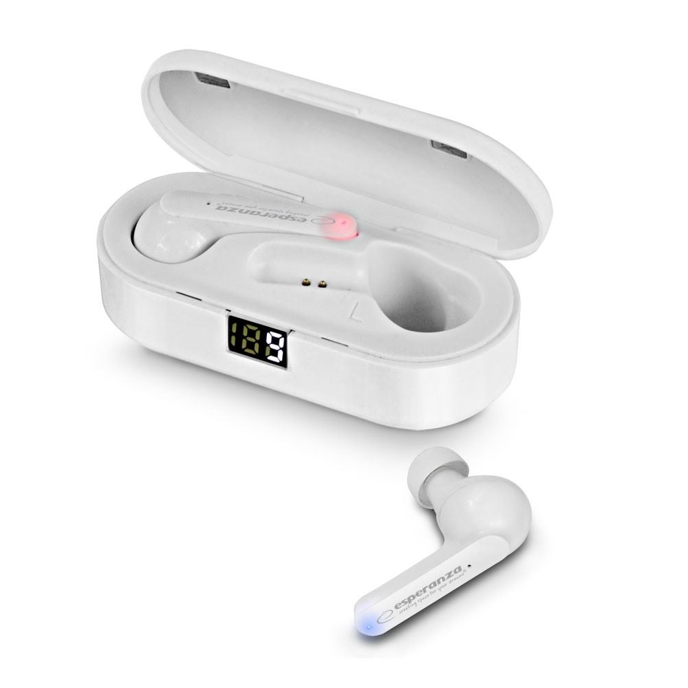 Esperanza Phoebe TWS Bluetooth fülhallgató fehér (EH230W) (EH230W)