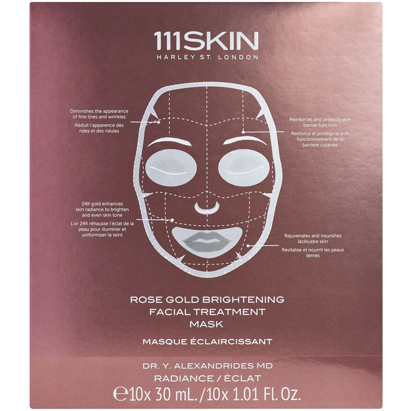 111SKIN_Rose Gold Brightening Facial Treatment maseczka do twarzy 5x30ml
