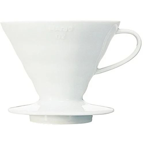 Hario Dripper V60-02 filteres kávékészítő kerámia fehér (VDCR-02-W) (VDCR-02-W)