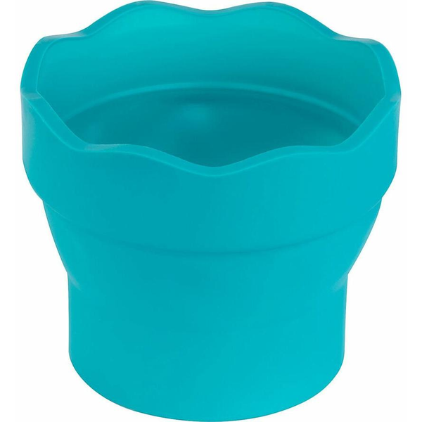 FABER-CASTELL Wasserbecher Clic&Go türkis
