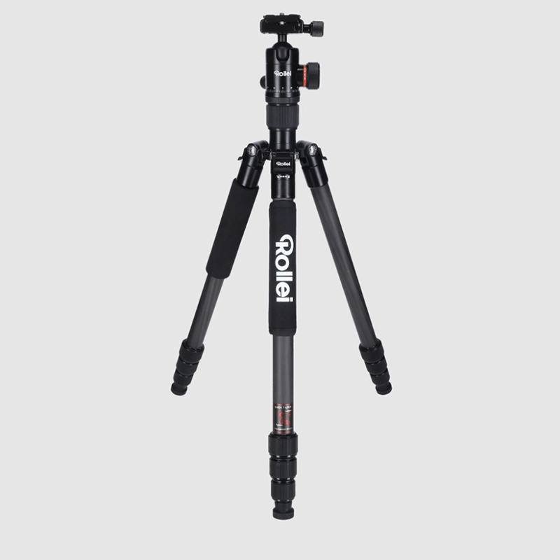Rollei C5i Carbon állvány + monopod + gömbfej + táska - Fekete (22610)