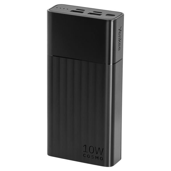 Yenkee YPB 2021 Power Bank 20000mAh Kompakt Külső Akkumulátor Fekete