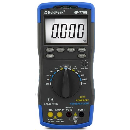 HOLDPEAK 770G Digitális multiméter (114851) (114851)