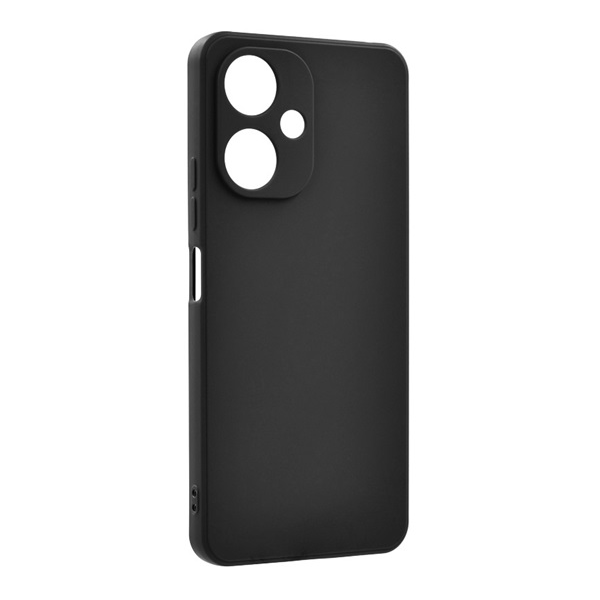 Szilikon telefonvédő (matt) FEKETE Xiaomi Redmi 13C 5G "Gigapack csomagolás" (GP-160943)