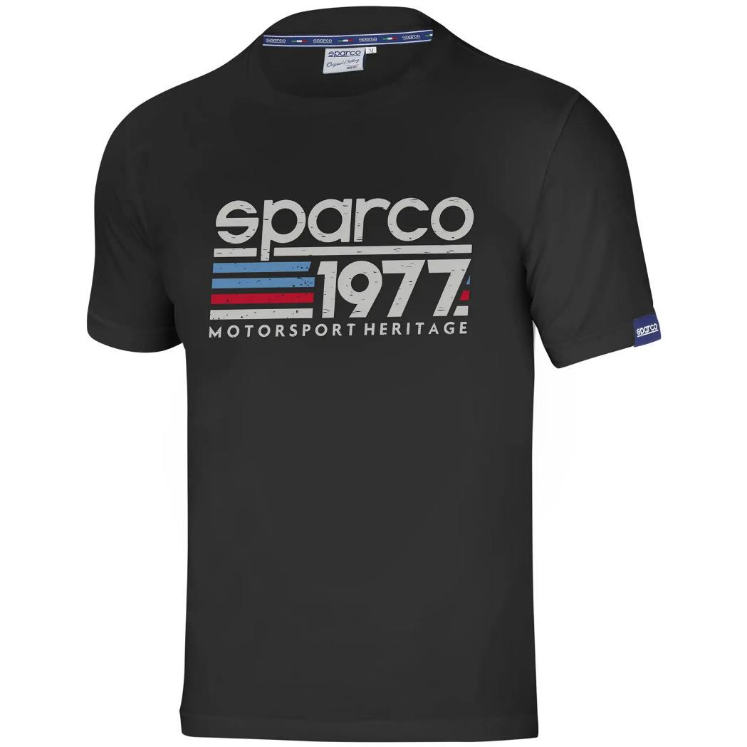 Sparco 1977 Póló, fekete, M méret (01329NR2M)