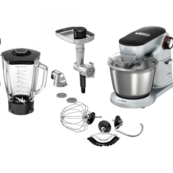 Bosch MUM9B34S27 foodprocessor 1400 W 5,5 L Aluminium, Sort