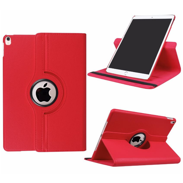 Samsung Galaxy Tab A 10.1 (2016) SM-T580 / T585, mappa tok, elforgatható (360°), piros