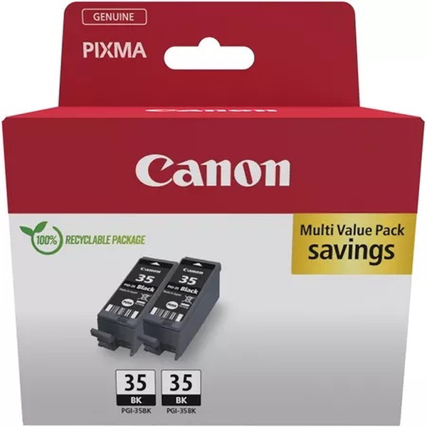 Canon PGI-35 Eredeti Fekete Tintapatron Dupla Csomag