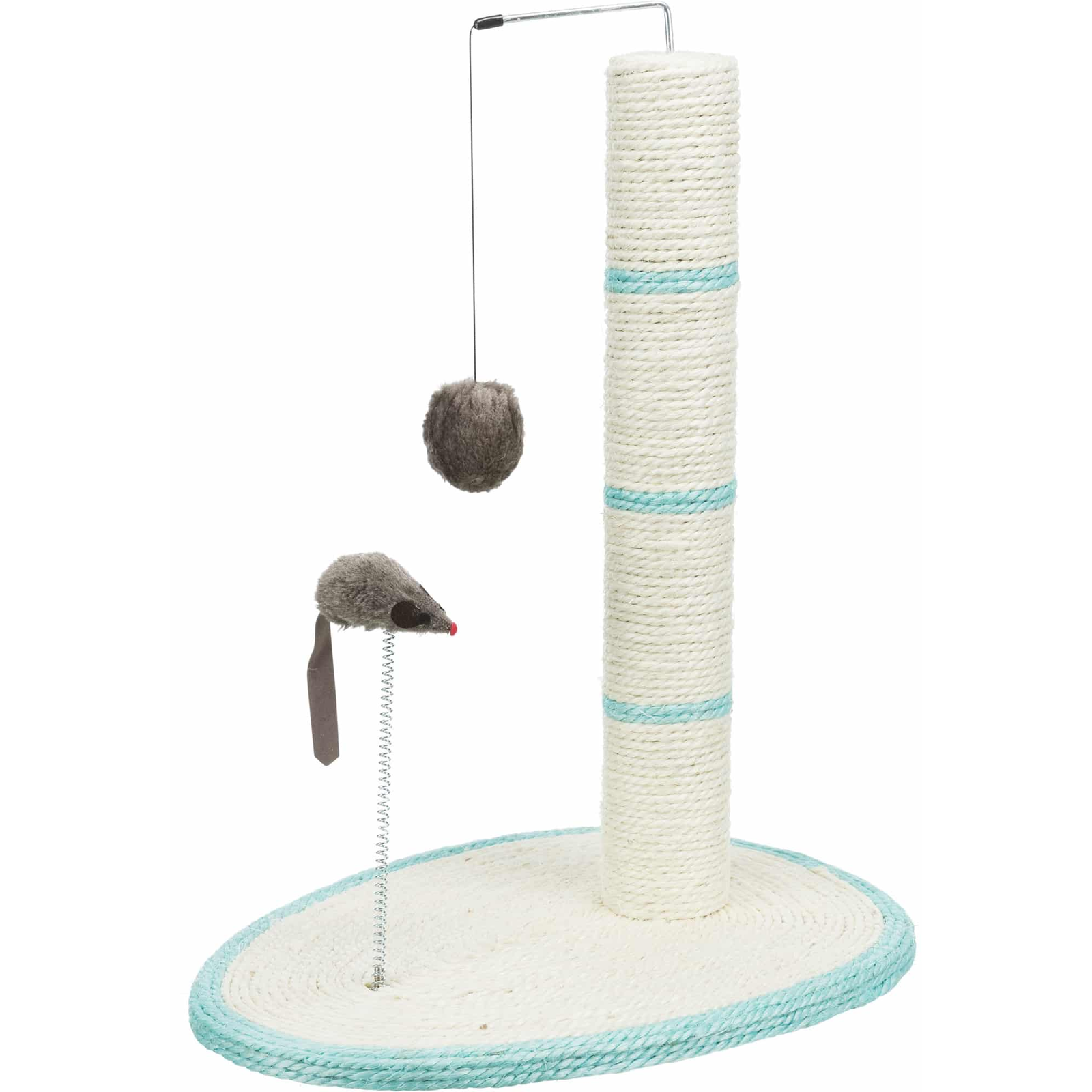 Trixie 102727 Macska Körömélező kaparófa oszlop egér játékokkal 50 cm (102727)