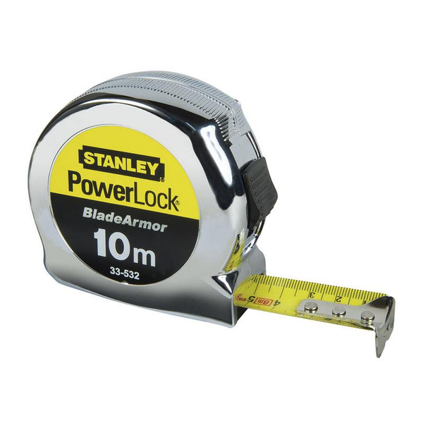 Stanley Powerlock mérőszalag fémházas 10m