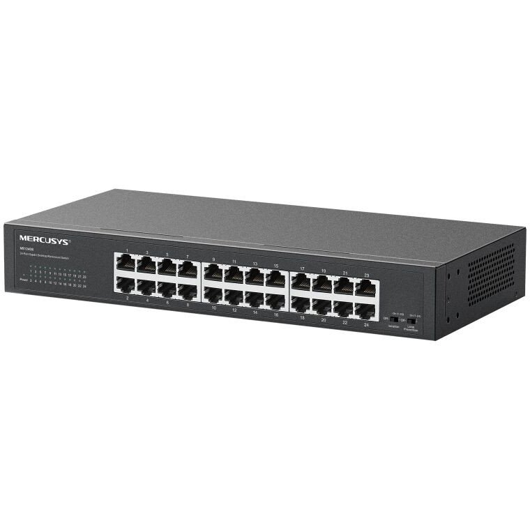 MERCUSYS MS124GS 24-Port Gigabit Desktop/Rackmount Switch (MS124GS)