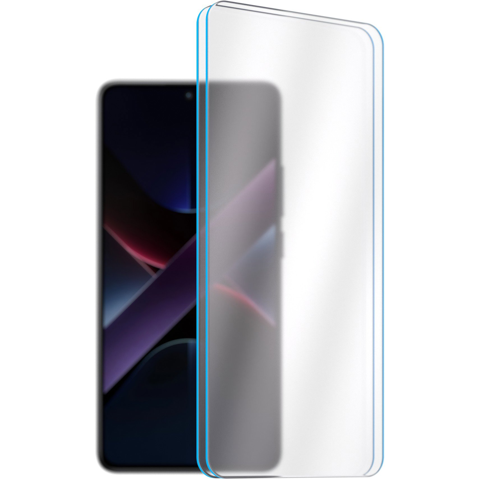 AlzaGuard Case Friendly Glass POCO X7 Pro 2.5D üvegfólia - 2db (AGD-TGF464P2)
