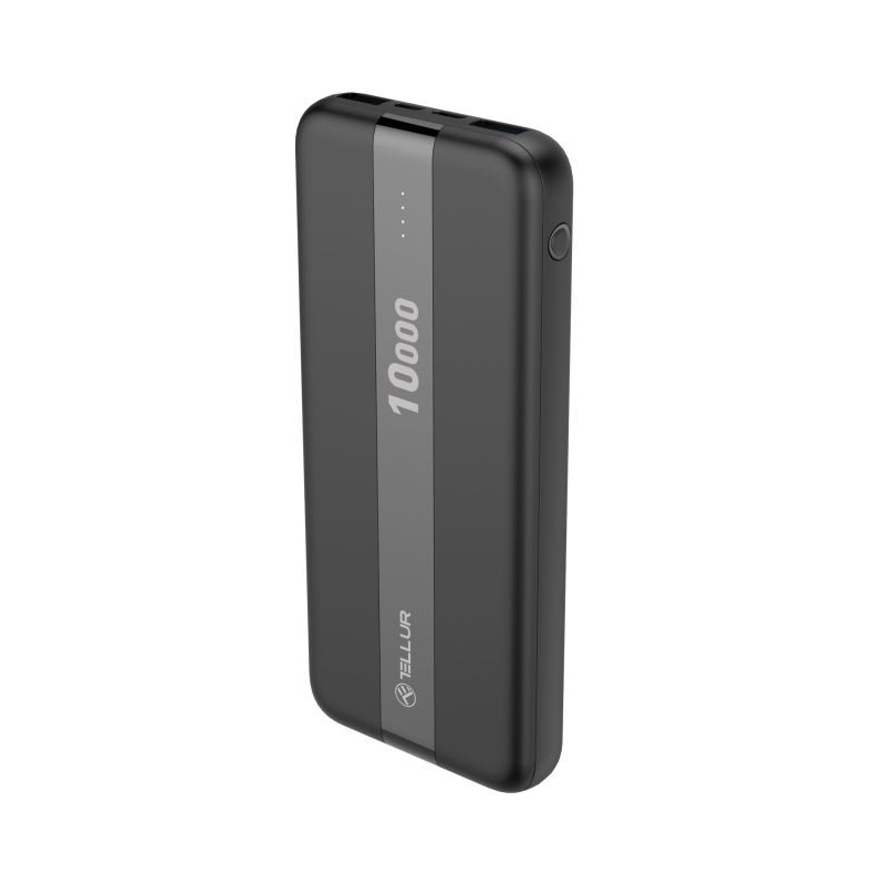 Tellur PBC103 Power Bank 10000mAh fekete (TLL158301) (TLL158301)