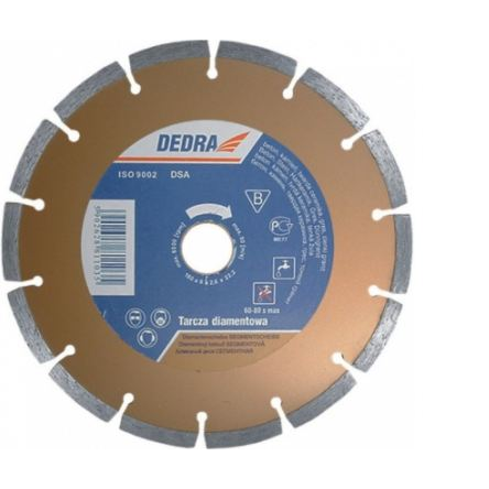  Dedra Tarcza segmentowa diamentowa do cięcia 115mm 22,2mm (H1106)