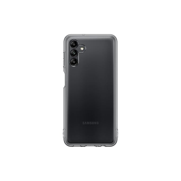 Samsung Galaxy A04s Soft Clear Cover tok fekete (EF-QA047TBEGWW) (EF-QA047TBEGWW)