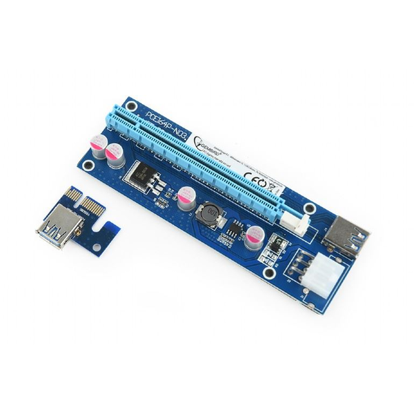 Gembird Cablexpert PCI-Express riser add-on kártya (RC-PCIEX-03)