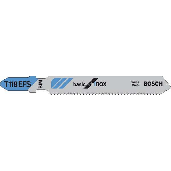 Bosch 2 608 636 497 lombfűrész, kanyarítófűrész és szablyafűrész lap Lombfűrész penge Bimetál 5 db (2608636497)