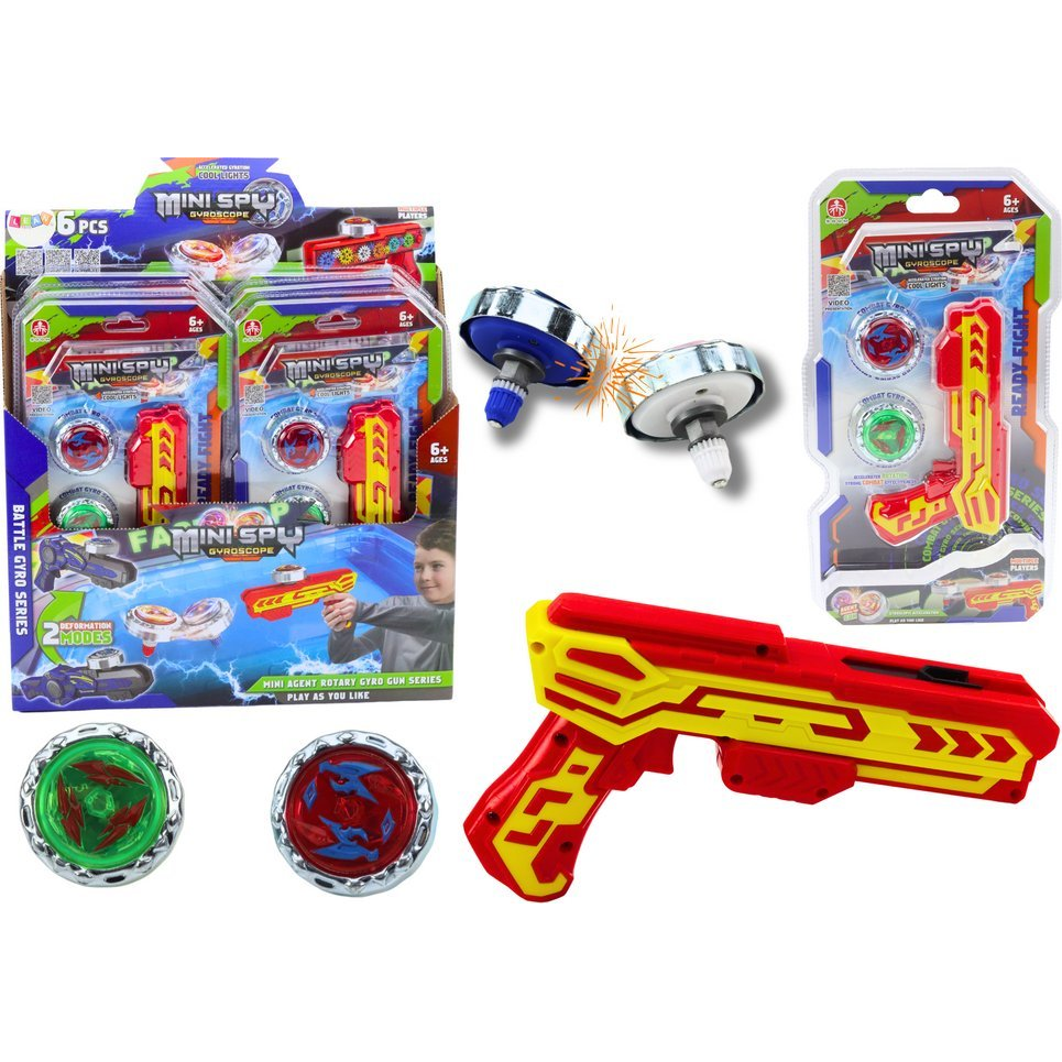 Piros Indítópisztollyal és Két Fémtárcsával 20821 (20821)