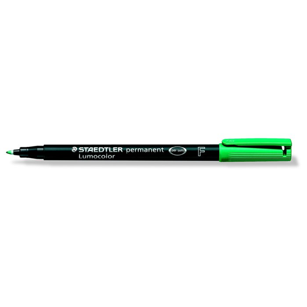 Staedtler Lumocolor 318 F 0,6mm Alkoholos marker - Zöld