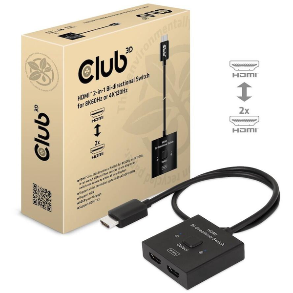 CLUB3D CSV-1384 KVM превключвател