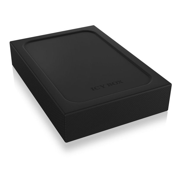 ICY BOX IB-256WP Cutie protecție HDD/SSD Negru 2.5"