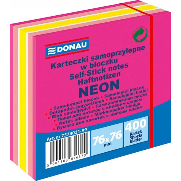  Donau KOSTKA SAMOPRZYLEPNA 76X76MM (7574021PL-99)