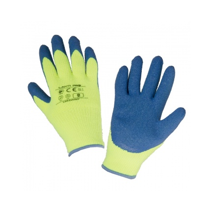 ZIMSKE ROKAVICE ZAŠČITNE Z LATEKSOM RUMENE 11
