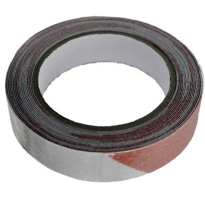 Figyelmeztető jelölő ragasztószalag, piros-fehér csíkos (H x Sz) 9 m x 25 mm TOOLCRAFT ANST259M-RW (ANST259M-RW)