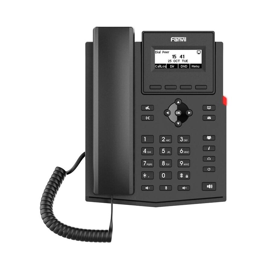 Fanvil IP Telefon X301W schwarz (X301W) (X301W)