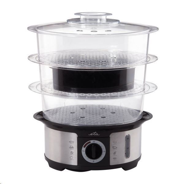 Parní hrnec na vaření v páře 3 nádoby 1000W ETA Steampot 013490000