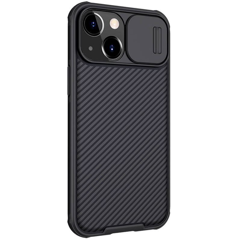 NILLKIN CAMSHIELD PRO MAGNETIC műanyag telefonvédő iPhone 13 mini fekete (GP-112356) (GP-112356)