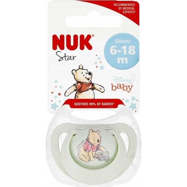 NUK NUK SMOCZEK USP 6-18M SIL STAR KUBUS10736939 1/6