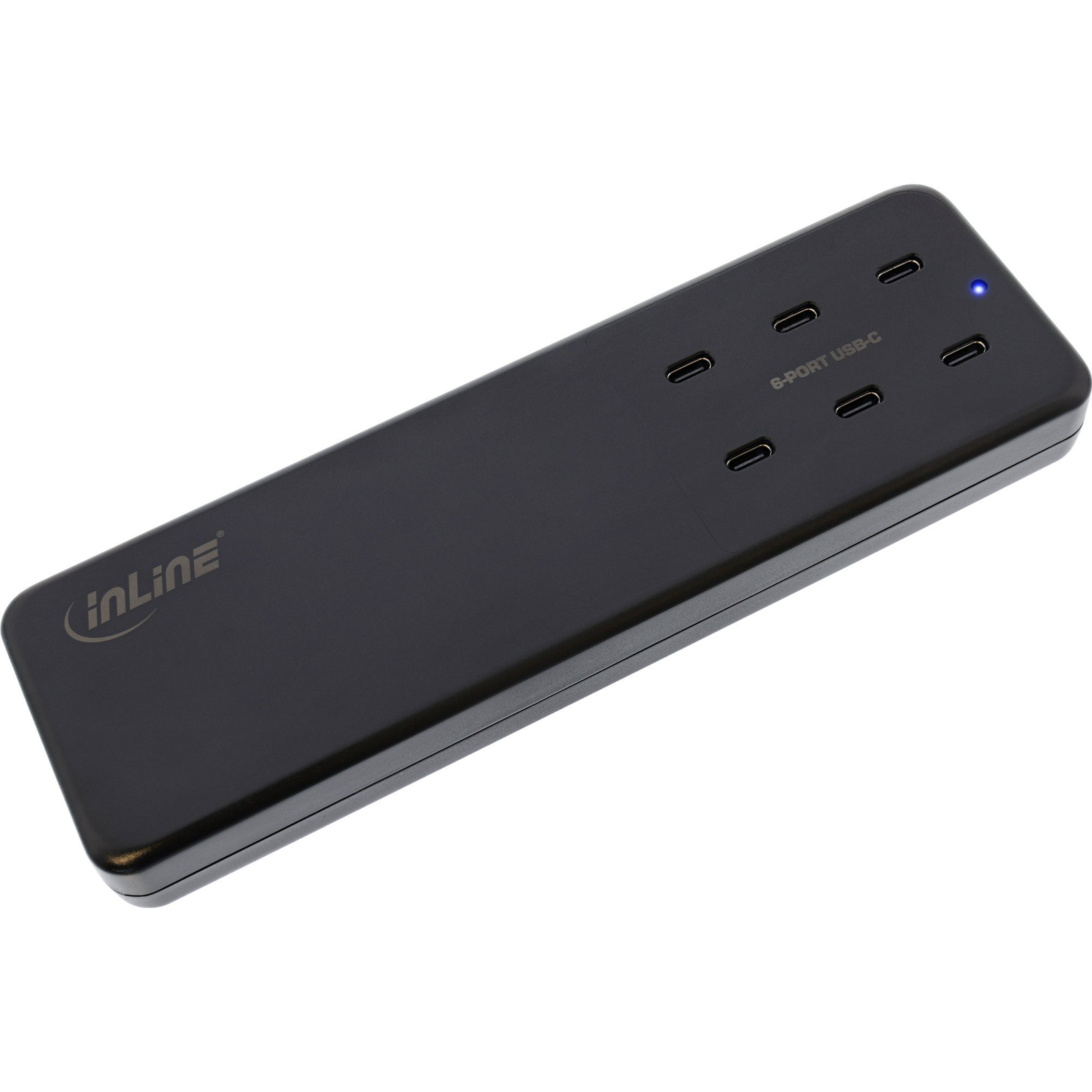 InLine 31516I mobiltelefon töltő Univerzális Fekete Váltakozó áram Gyorstöltés Beltéri (31516I)