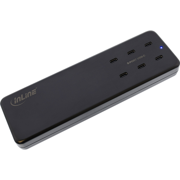 InLine 31516I mobiltelefon töltő Univerzális Fekete Váltakozó áram Gyorstöltés Beltéri