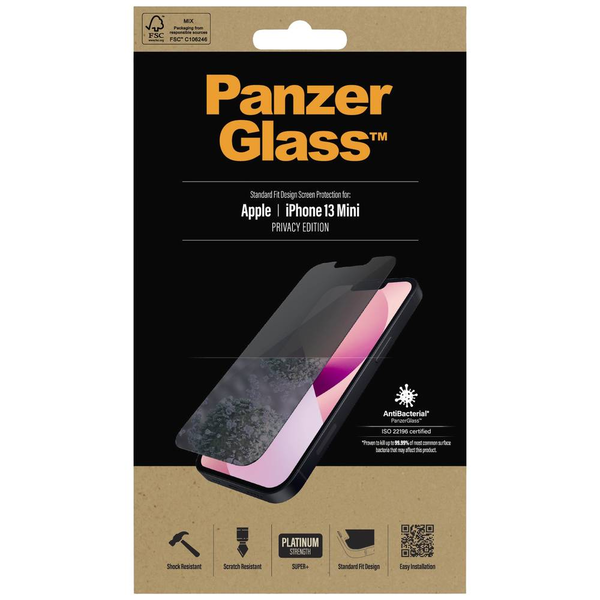 Tvrzené sklo PanzerGlass pro Apple iPhone 13 Mini 1 ks