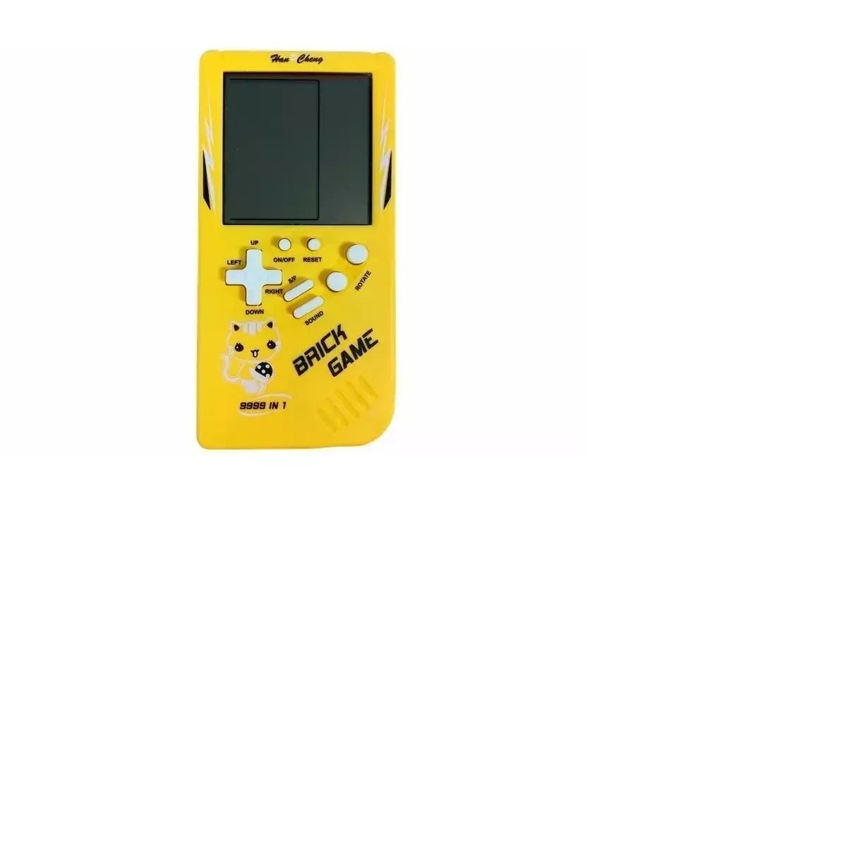 Roger Electronic Game Mini Tetris sárga (4752168105108)