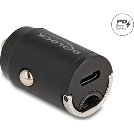 Delock Mini Kfz Ladeadapter USB Type-C PD 3.0 mit 30 W