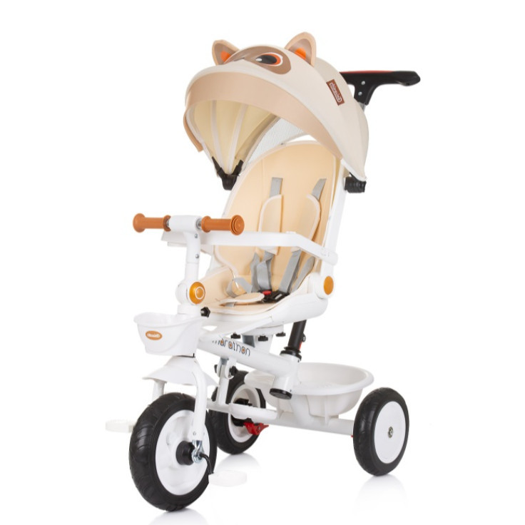 CHIPOLINO Marathon tricikli kupolával obsidian - drapp (3800931062262)