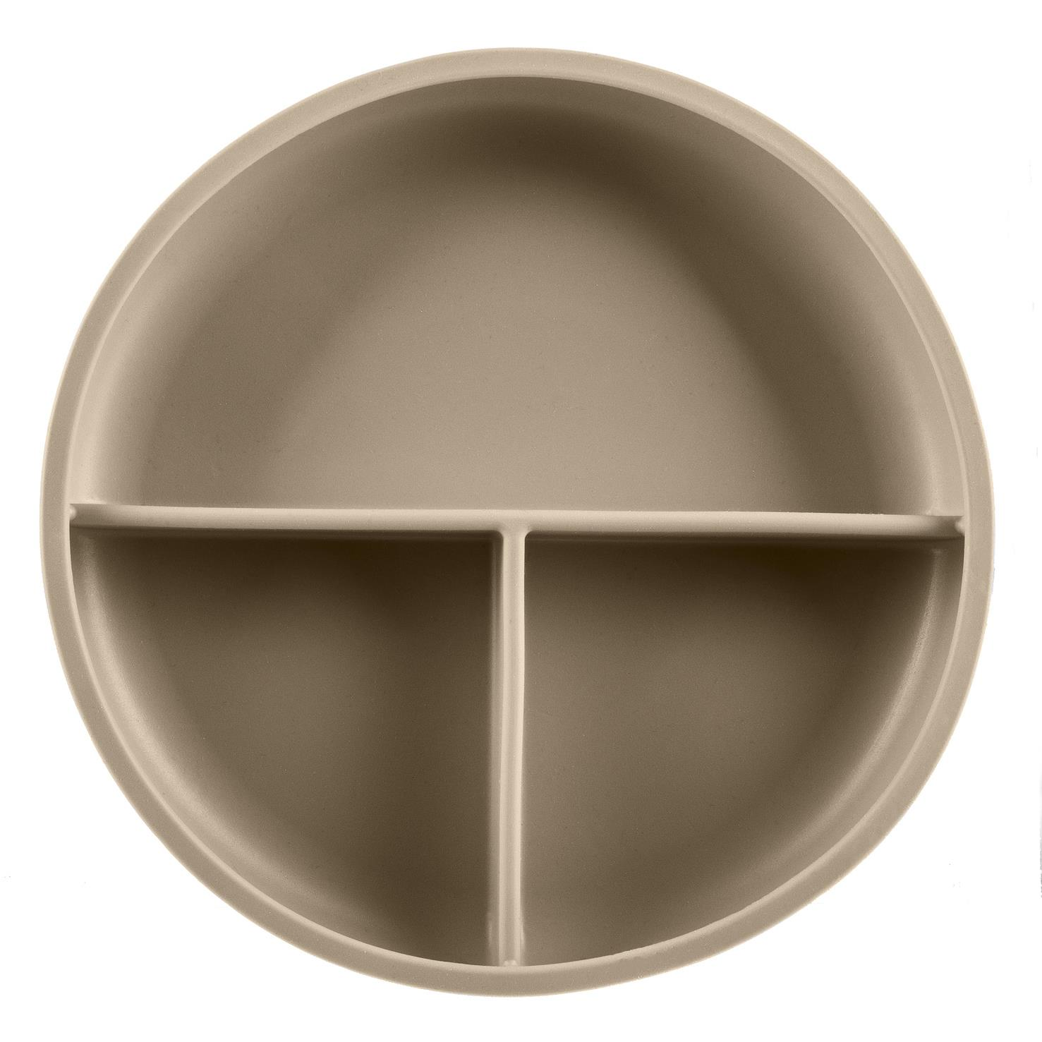 Zopa Osztott tányér tapadókoronggal Sand Beige (8595114460021)