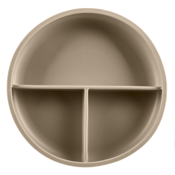 Zopa Osztott tányér tapadókoronggal Sand Beige