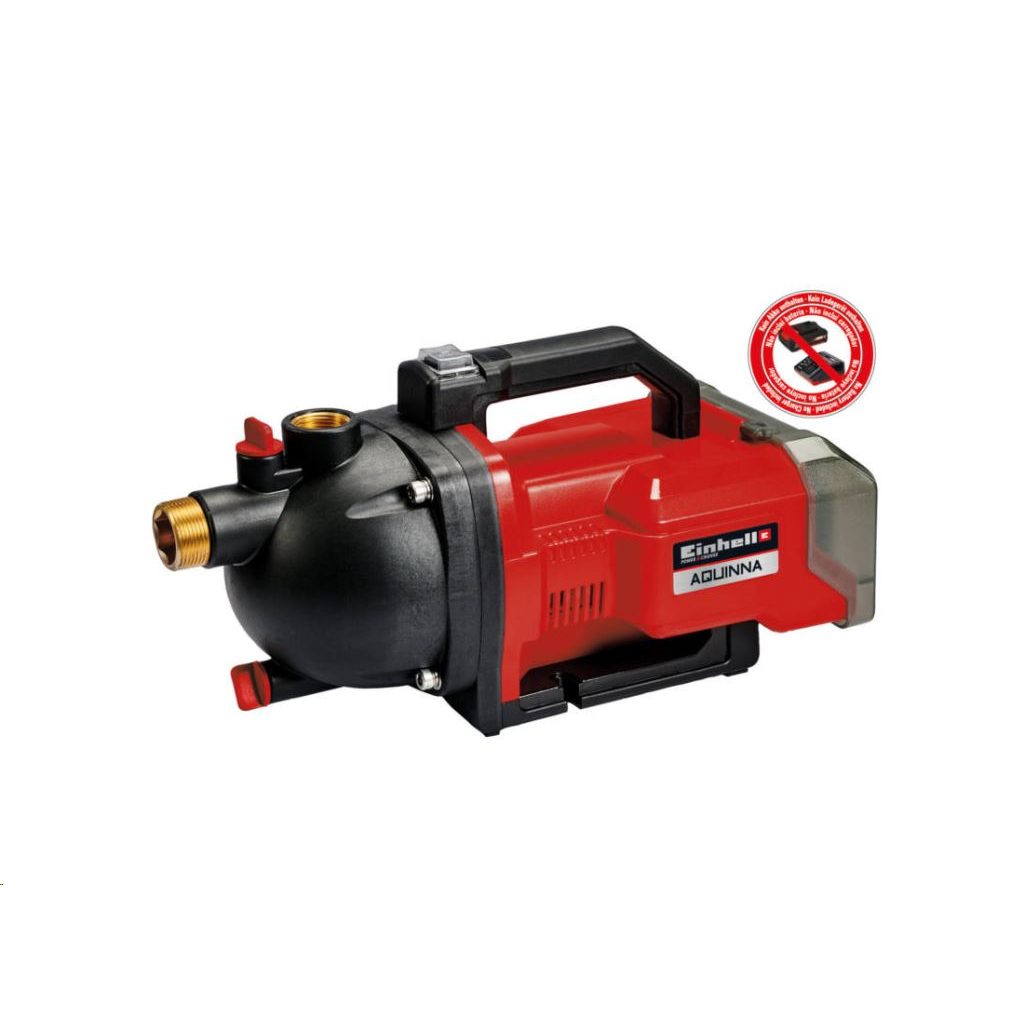 Einhell AQUINNA - Solo akkus kerti szivattyú - akkumulátor és töltő nélkül (4180400) (4180400)