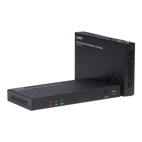 Lindy 38340 KVM-extender Zender en ontvanger