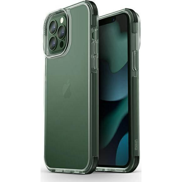 Uniq Combat Apple iPhone 13 Pro, szilikon tok, zöld (8886463680438)