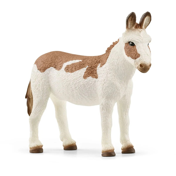 Figurka Schleich Americký latinský osel bílo-hnědý